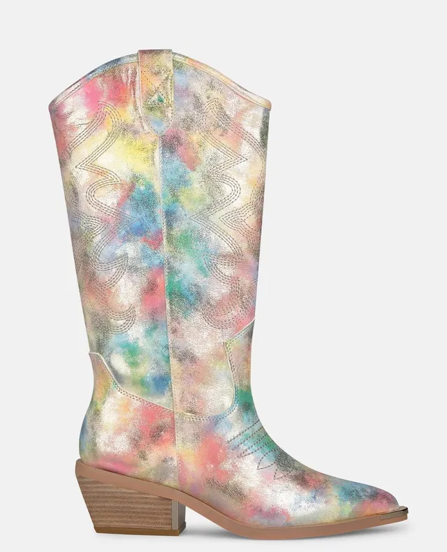alma-en-pena-special-cowboy-boot-damen-stiefel-rosa-5-cm image 1