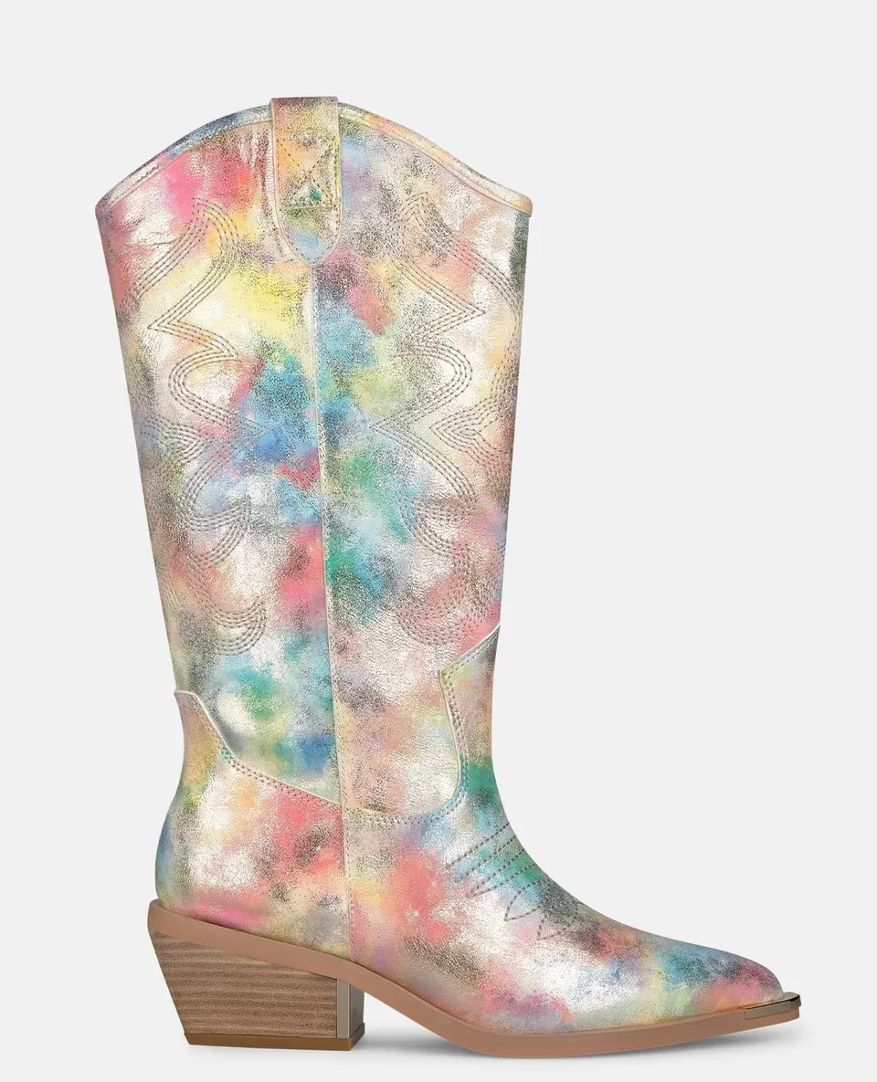 alma-en-pena-special-cowboy-boot-damen-stiefel-rosa-5-cm image 1