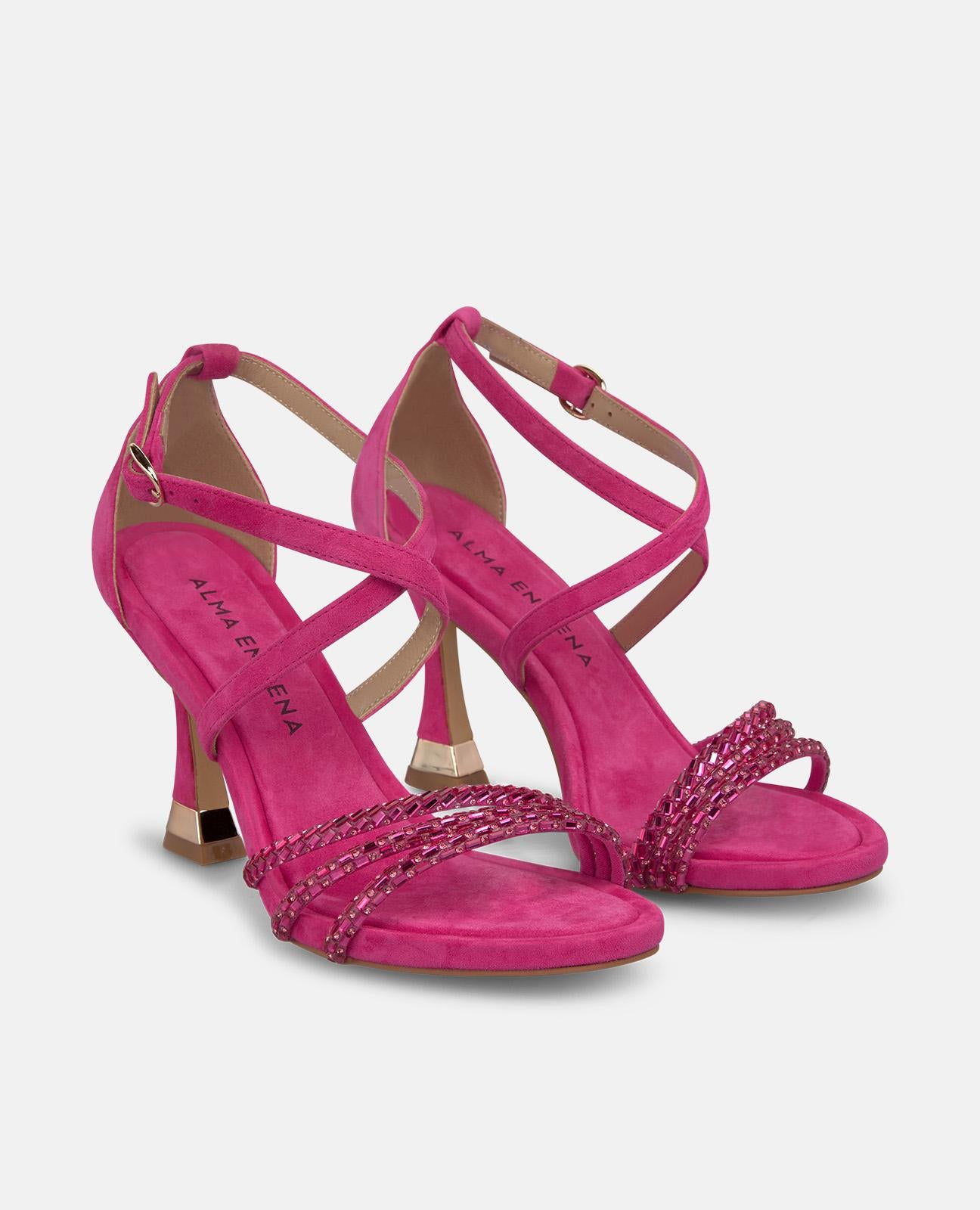 alma-en-pena-sandalen-fuchsia-metallic-10-5-cm-high-heel image 2