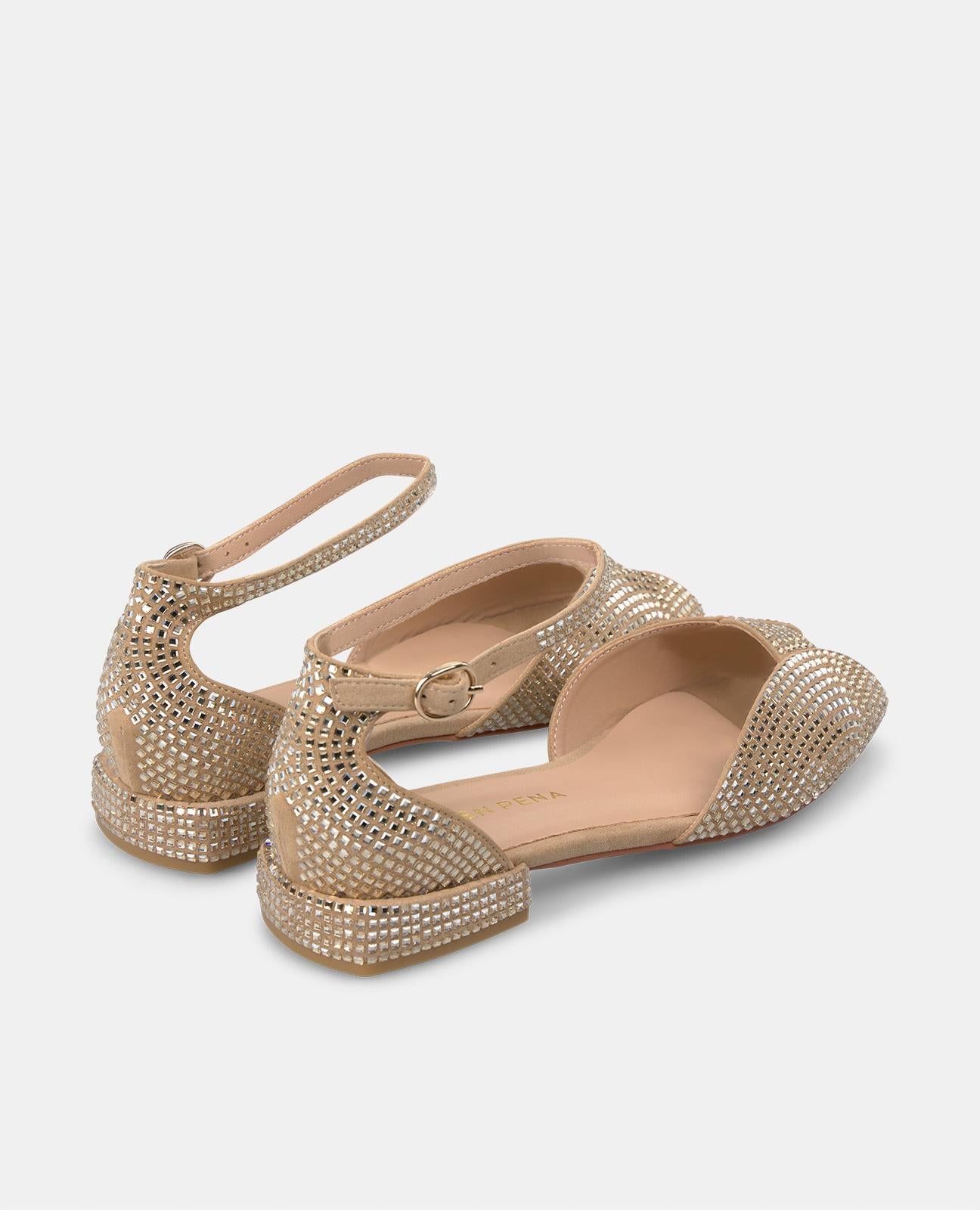 alma-en-pena-flache-sandale-arena-open-toe-strass-sandale-2-3-cm image 3