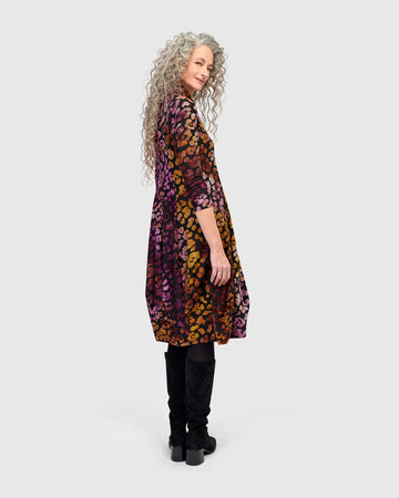 alembika-ember-cocoon-kleid-bloom-langarm image 6