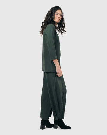 alembika-essential-mockneck-top-gr-n-3-4-arm image 7