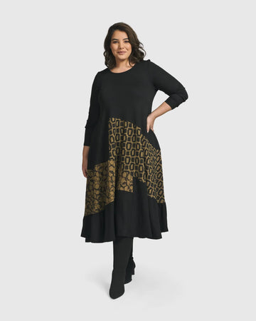 alembika-unstoppable-maxikleid-ochre image 2