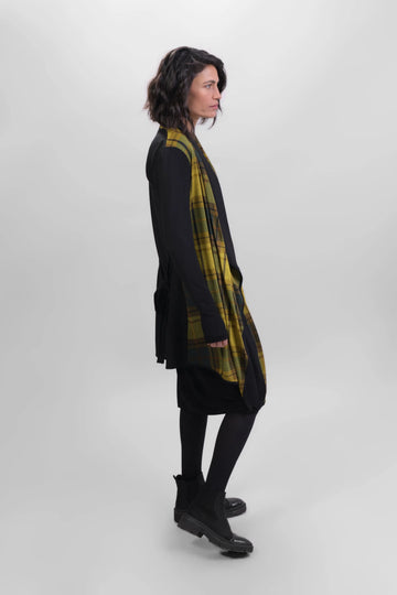 alembika-plaid-cocoon-dress-karo image 8