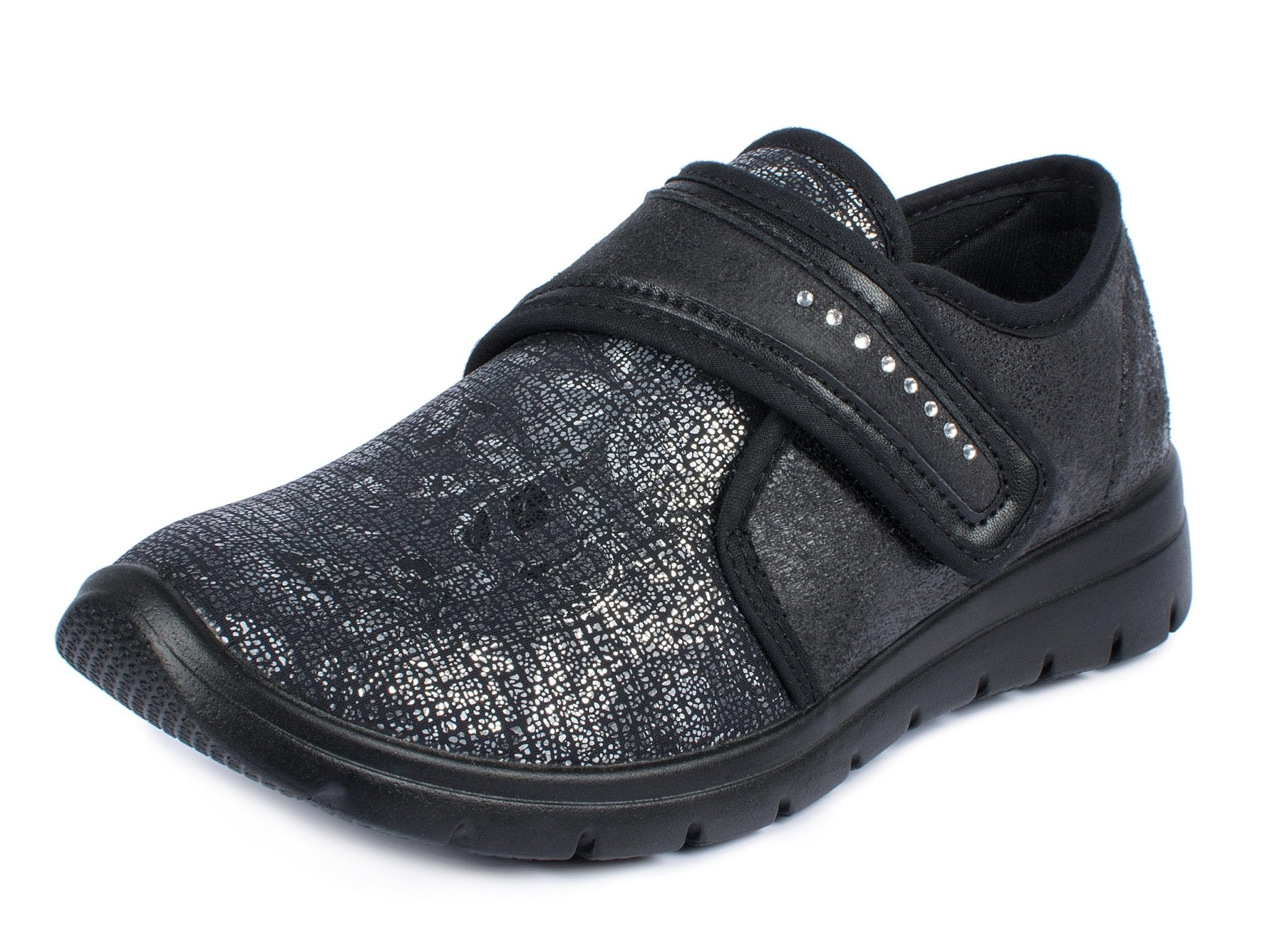 aerosoft-damen-klett-halbschuh-stretch-19-gesundheitshalbschuh image 3