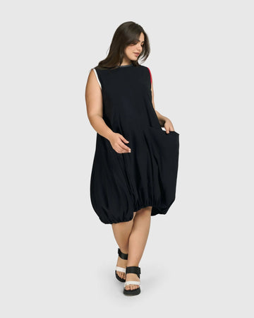 alembika-tekbika-camille-rmelloses-kleid-schwarz image 4
