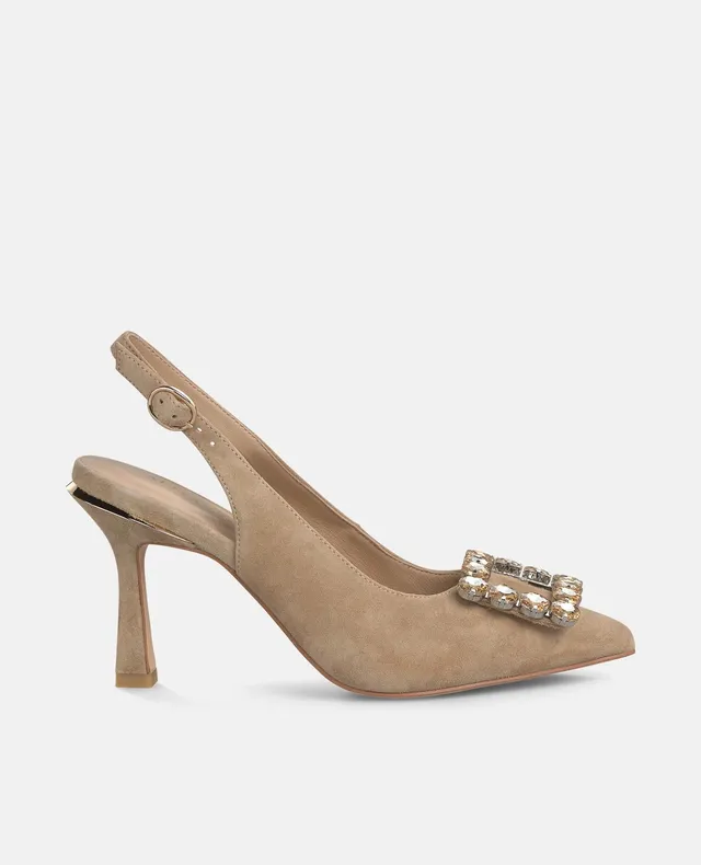 alma-en-pena-slingpumps-arena-mit-strass-schnalle-9-cm-absatz image 1