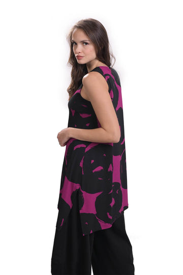 alembika-art-print-tunika-violet-rmellose-tunika-mit-asymmetrie-saun image 5