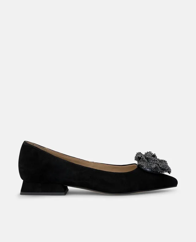 alma-en-pena-sharp-shoe-flower-flacher-schuh-schwarz-2-cm image 1