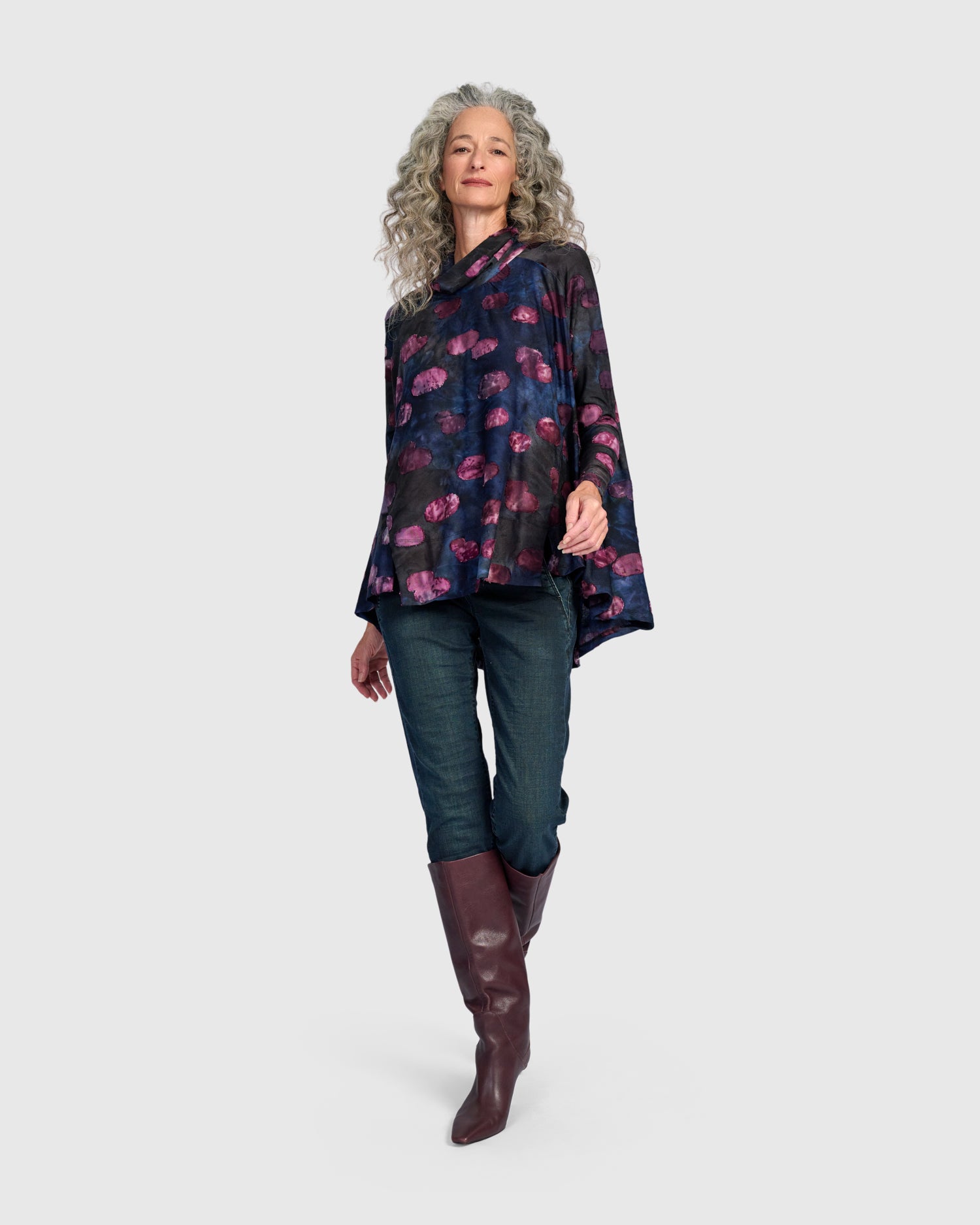 alembika-pippin-trapeze-top-tunika-midnight-wine image 8