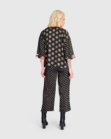 alembika-boudoir-jacket-damenjacke-black-bronze-dots image 6