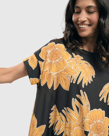alembika-hula-hi-lo-swing-tunika-gold-a-linien-top image 3