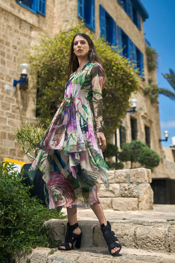alembika-moonflower-v-neck-cardigan-bouquet image 2