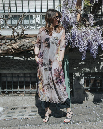 alembika-ella-cocoon-kleid-floral-midi image 2