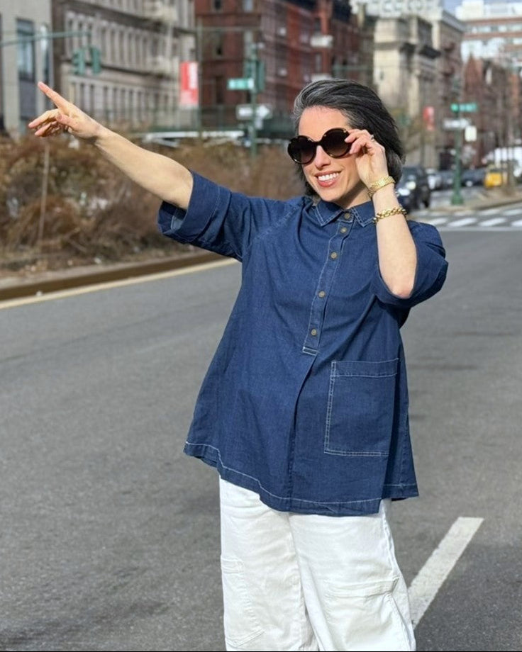 alembika-myles-popover-shirt-denim image 1
