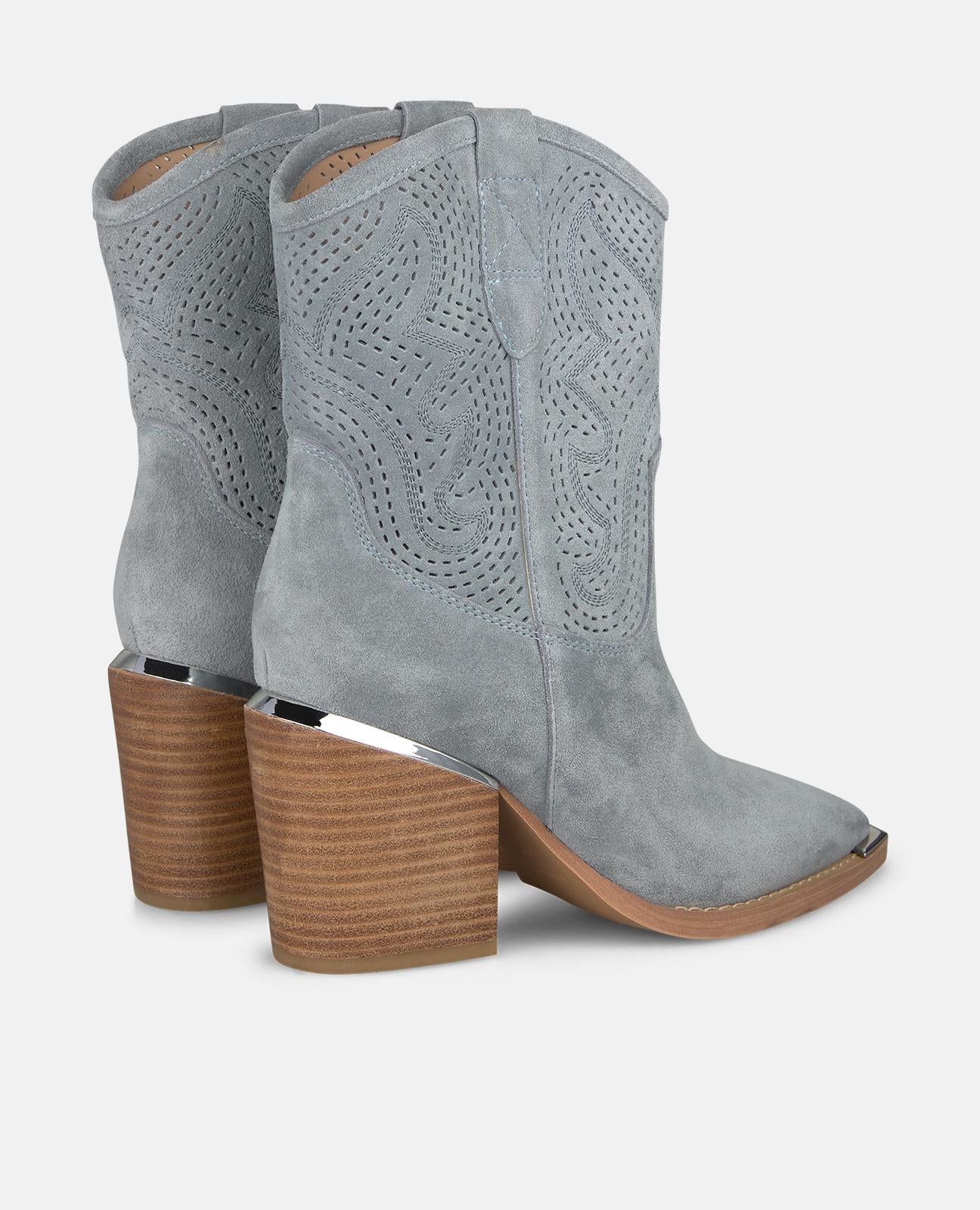 alma-en-pena-cowboy-boots-blau-denim-7-5-cm image 4