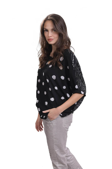 alembika-mix-print-jersey-boxy-top-circles image 6