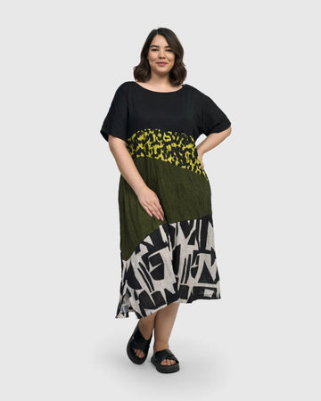 alembika-stereo-t-shirt-dress-python-maxi-t-shirt-kleid image 5