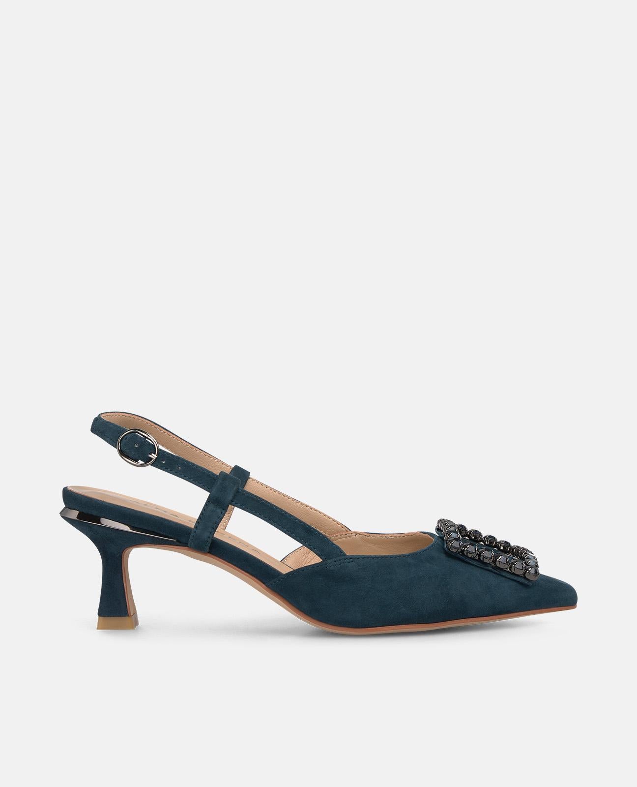 alma-en-pena-alfa-62018-pumps-mit-strass-dunkelblau-6-cm-absatz image 1