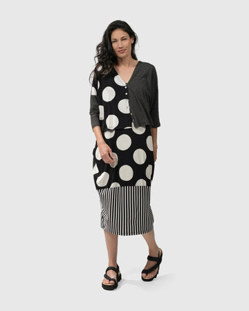 alembika-minnie-crop-cardigan-mono-kurz-cardigan-punkte image 4