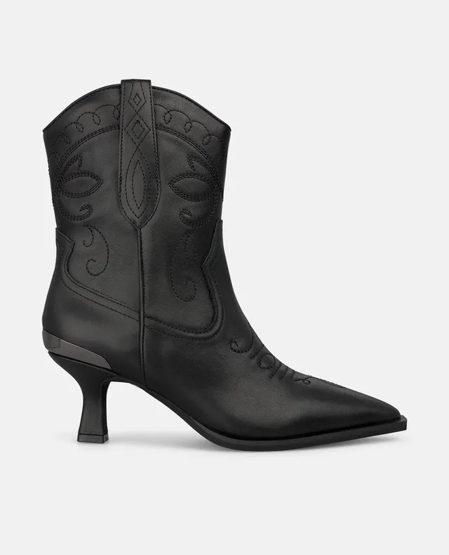 alma-en-pena-leather-cowboy-boots-rei-verschluss-schwarz image 1