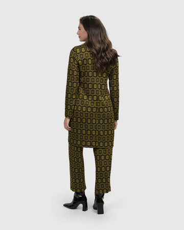 alembika-dynamite-days-duster-mantel-chartreuse image 4
