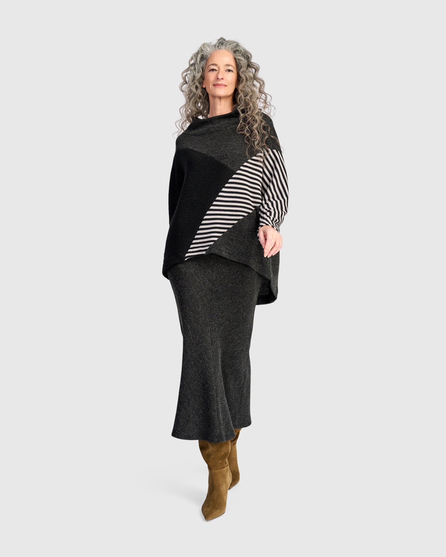 alembika-urban-linje-top-black-mix-tunika image 7