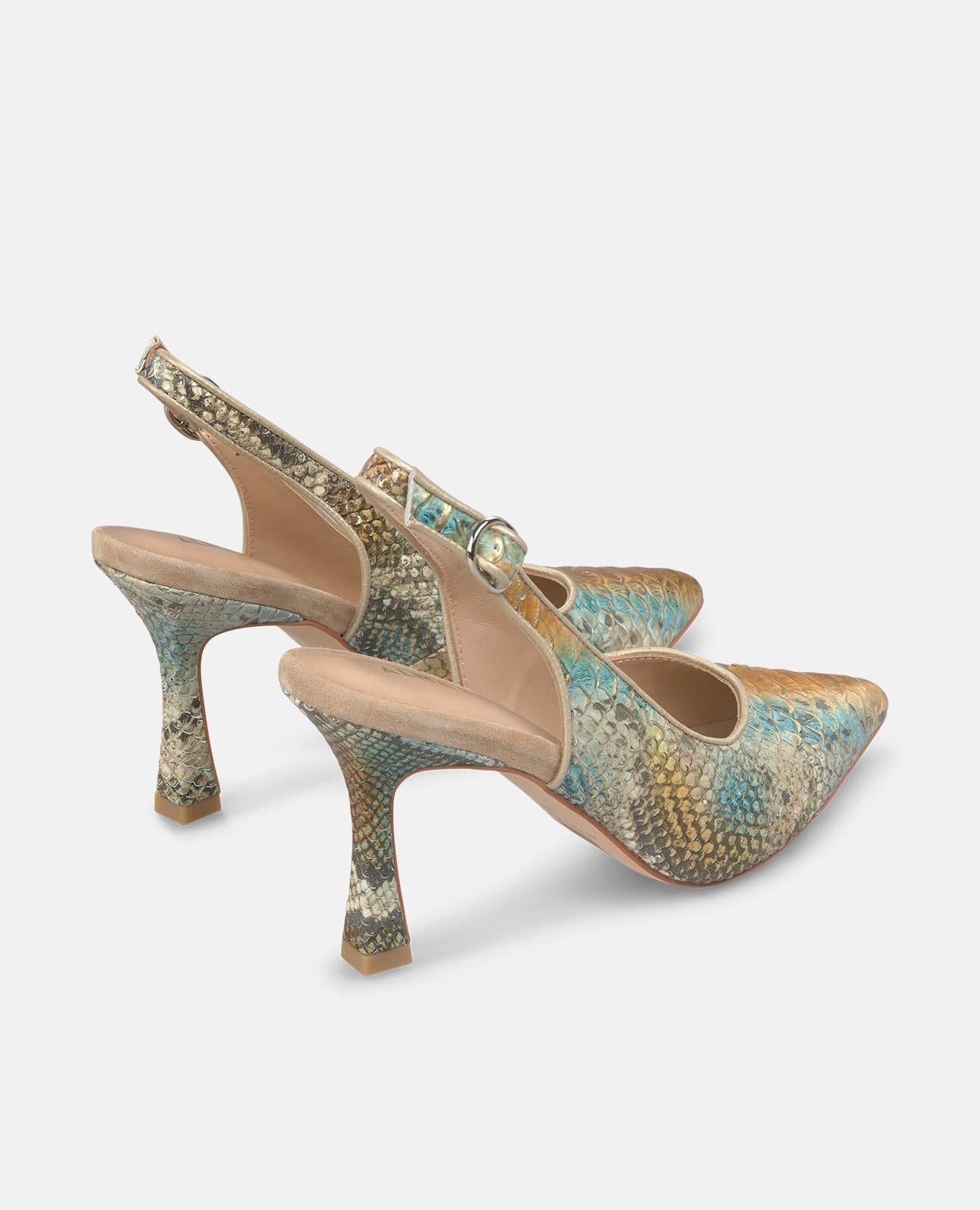 alma-en-pena-slingpumps-mit-stilettoabsatz-bronze-9-cm image 4