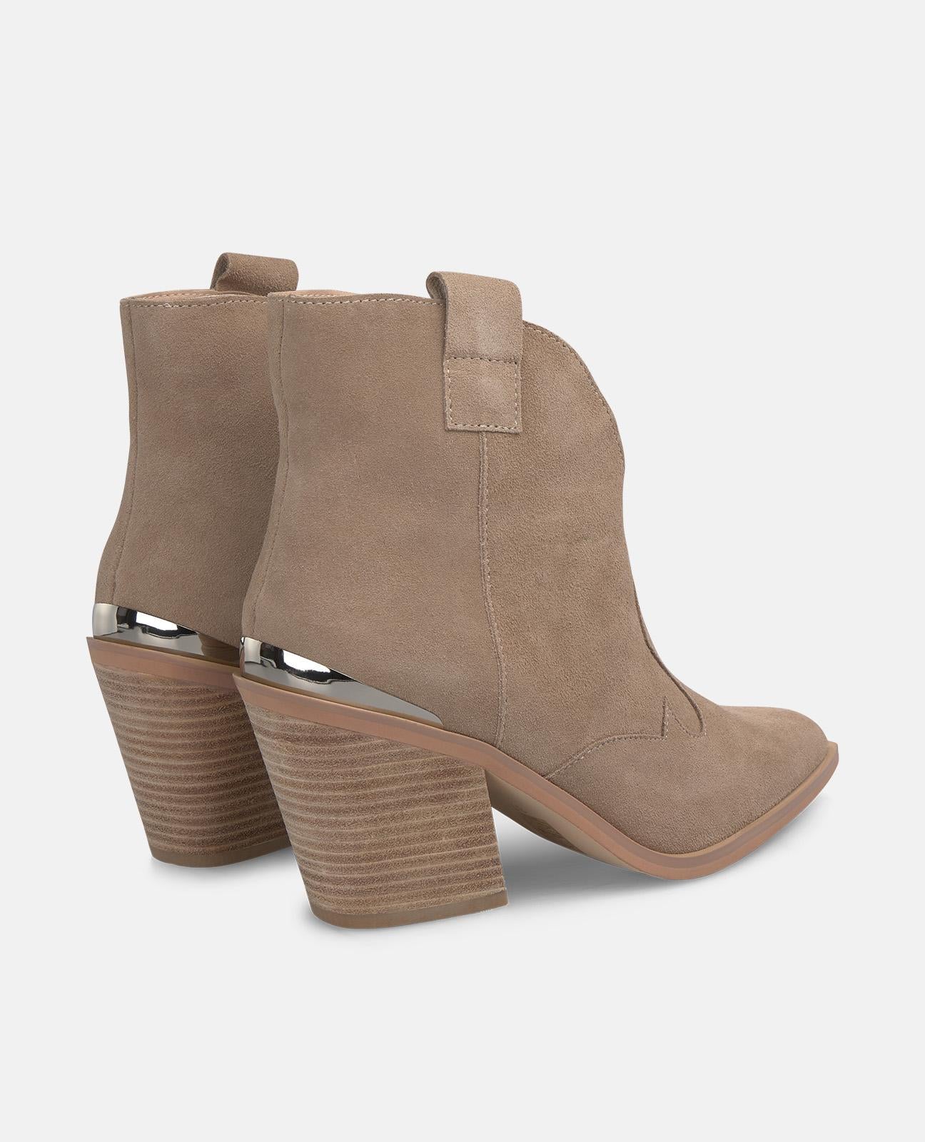 alma-en-pena-cowboy-stiefeletten-vison-mit-cut-out-8-cm image 3