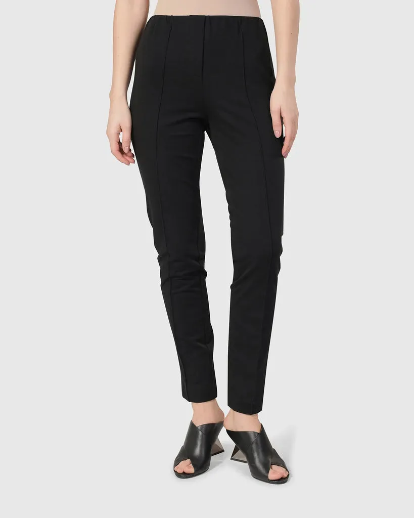 alembika-urban-metropolitan-slim-hose-schwarz-pull-on-mit-stretchbund image 1