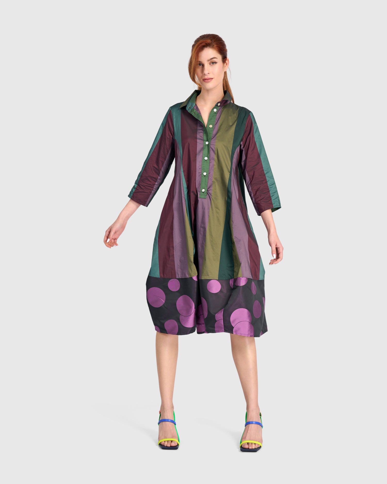 alembika-lustrous-shirtdress-jewel-mix-hemdkleid-kokon image 3