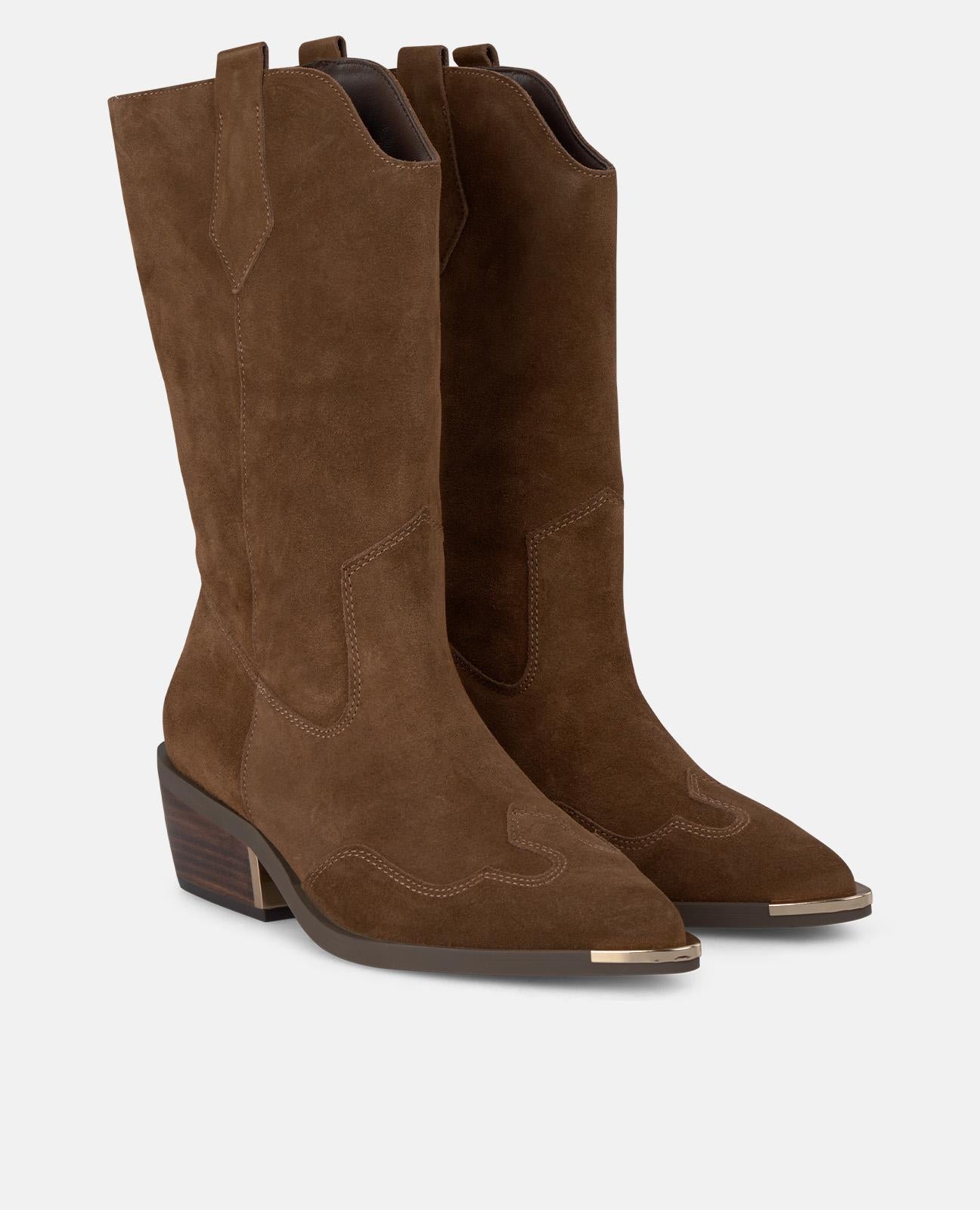 alma-en-pena-half-cowboy-stiefelette-camel-4-5-cm image 2
