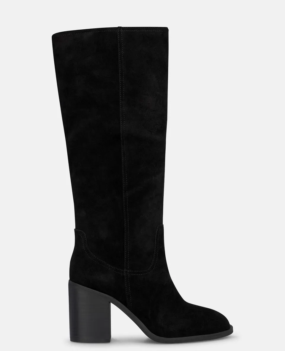 alma-en-pena-stiefel-wildleder-schwarz-rund-9-cm-39-cm image 1