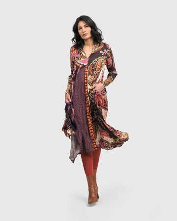 alembika-lavinia-swing-midikleid-paisley image 2