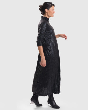 alembika-glimmer-maxi-dress-maxikleid-schwarz image 3