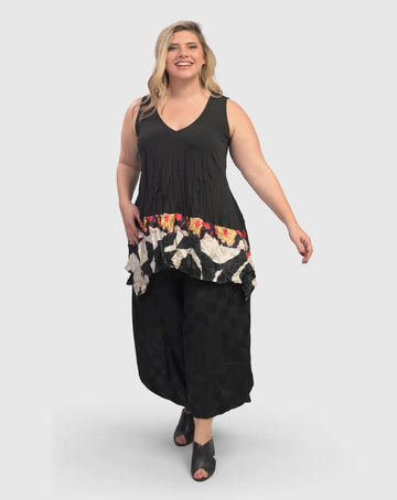 alembika-luxe-satin-punto-pants-check-stoffhose image 2