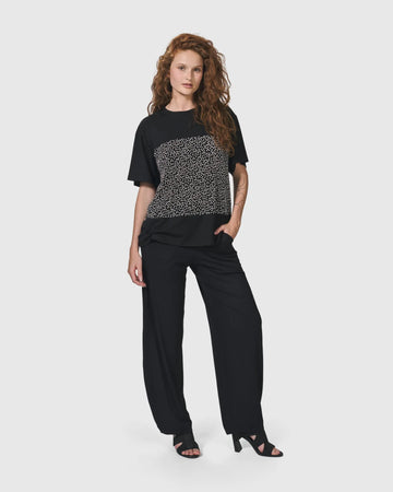alembika-starlight-tee-dots-plissee-t-shirt-f-r-damen image 8