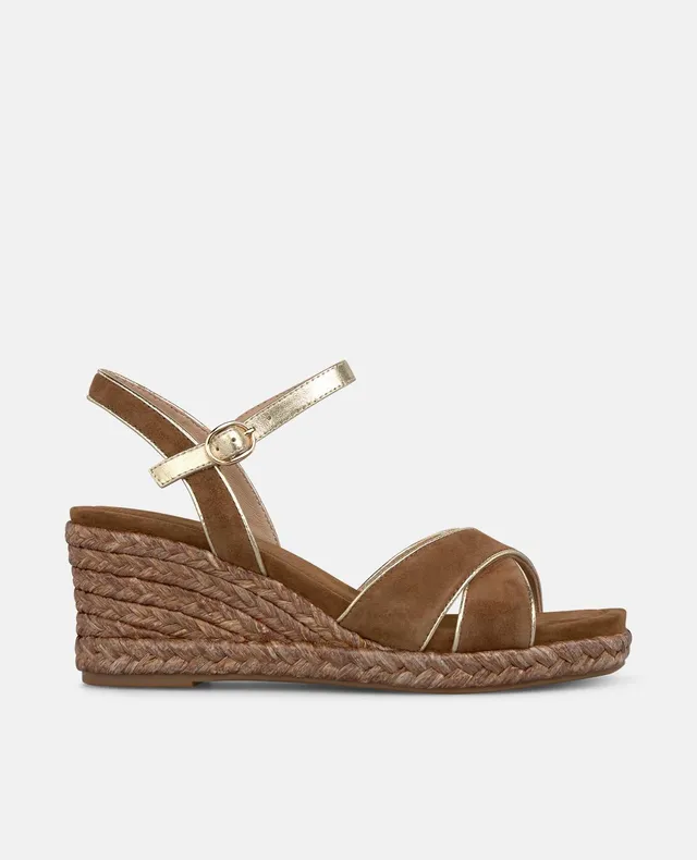 alma-en-pena-combi-double-strap-wedge-sandals-keilsandalen-in-caramelo-mit-7-cm- image 1