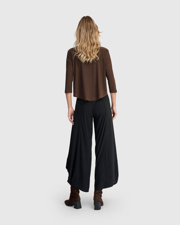 alembika-essential-slinky-cropped-cardigan-sepia image 5