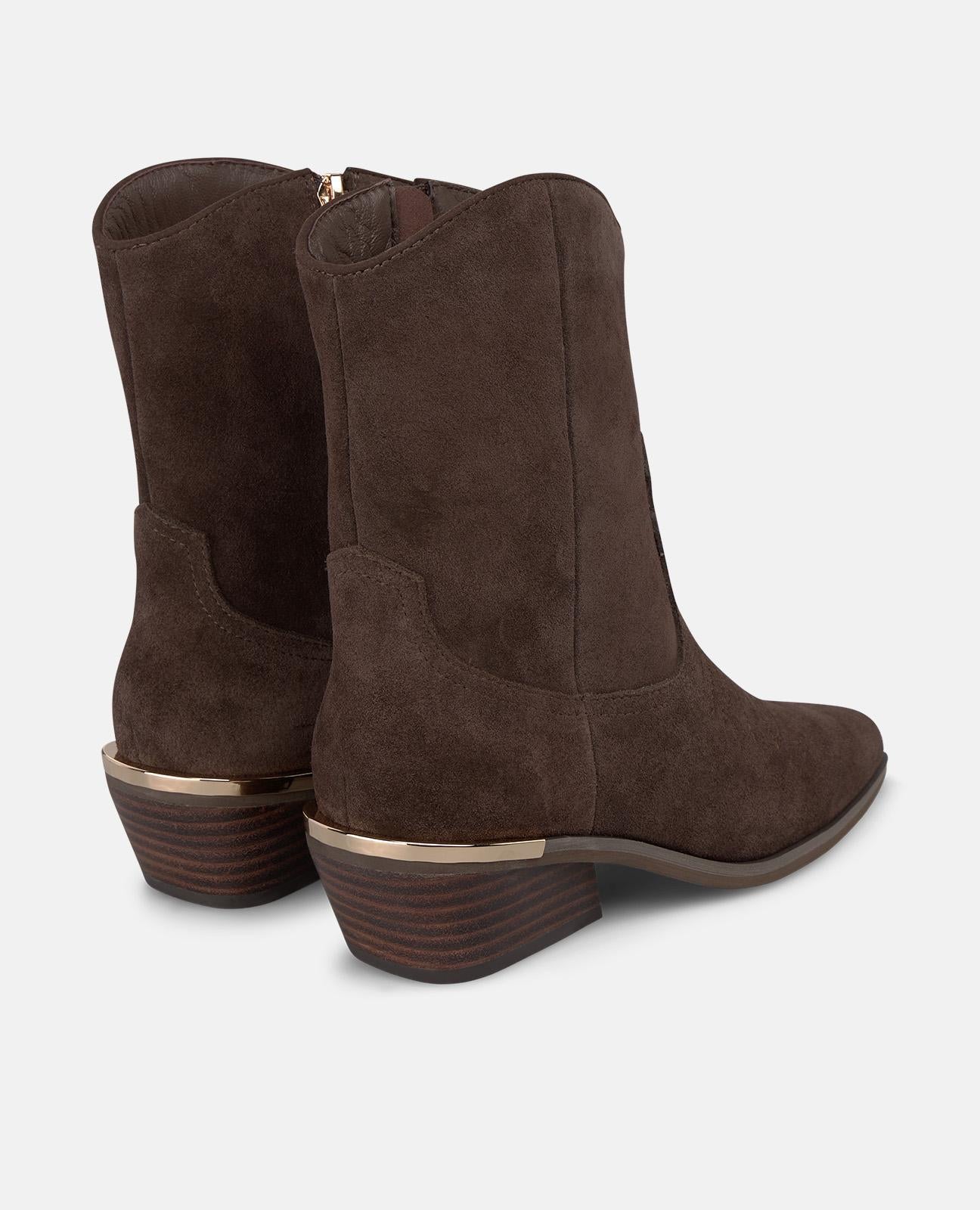 alma-en-pena-stiefelette-braun-velours-rei-verschluss-4-5-cm image 3