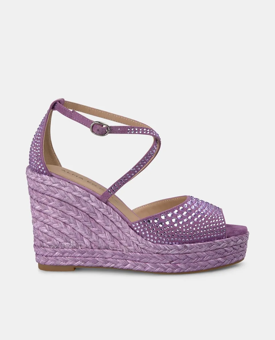 alma-en-pena-keilsandalette-violett-strass-kreuzriemen-9-8-cm image 1