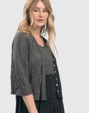 alembika-sprinkle-crinkle-crop-cardy-jacke-schwarz image 8
