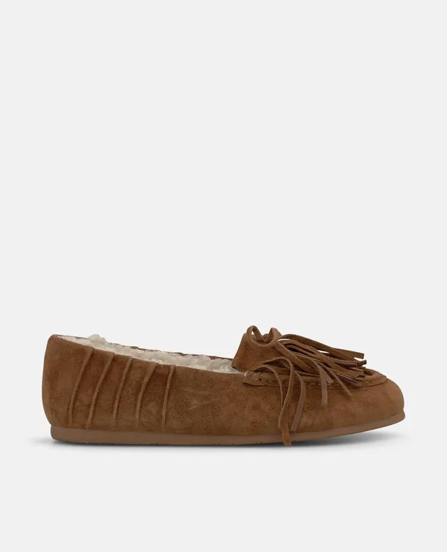 alma-en-pena-suede-loafers-with-fringe-mokassins-caramelo image 1