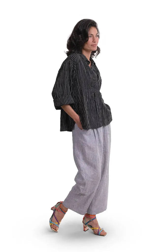 alembika-pinstripe-swing-top-schwarz image 1