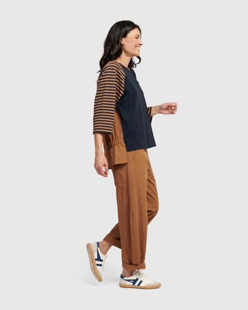 alembika-harlow-boxy-top-mustard-stripes-tunikatop image 7
