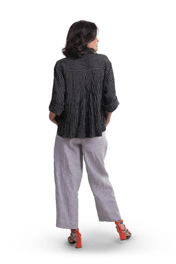 alembika-pinstripe-swing-top-schwarz image 6
