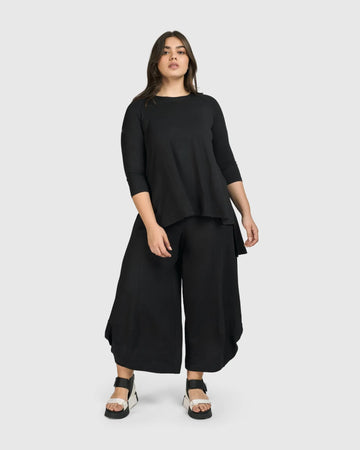 alembika-essential-hi-lo-top-damen-tunika-schwarz image 6