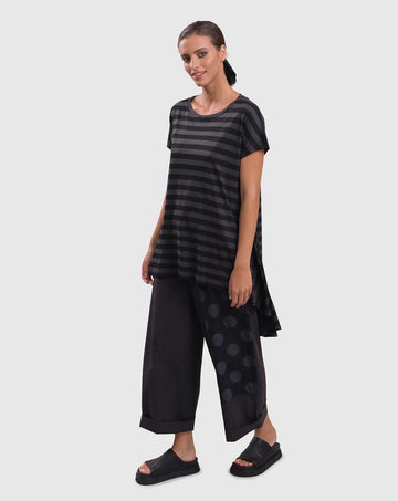 alembika-urban-hi-lo-top-stripe-baumwoll-top-mit-taschen image 2