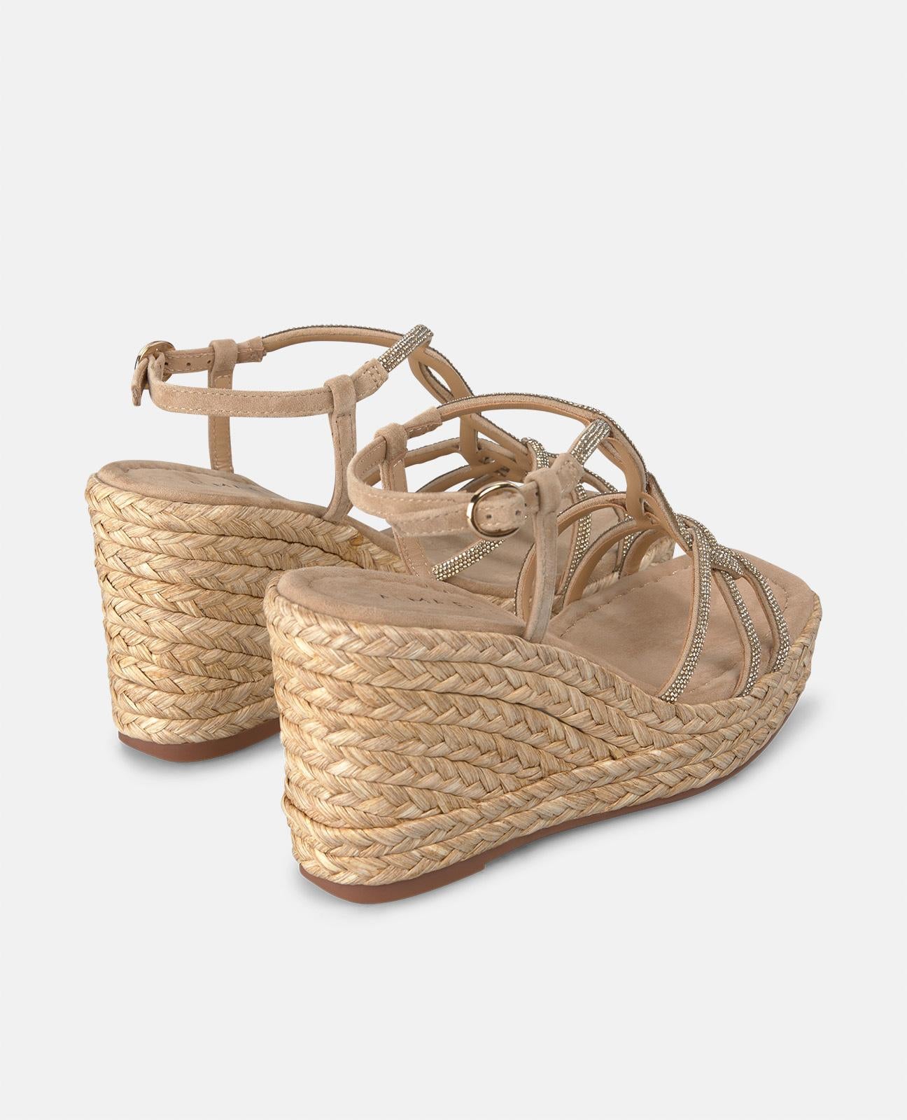 alma-en-pena-alfa-54248-keilsandalette-mit-strass-riemen-9-8-cm-sand image 3