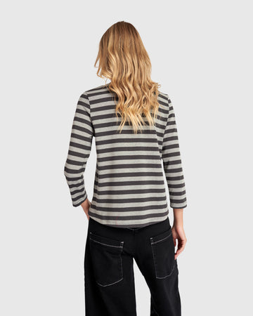 alembika-urban-rally-stripes-strickjacke-grau image 4